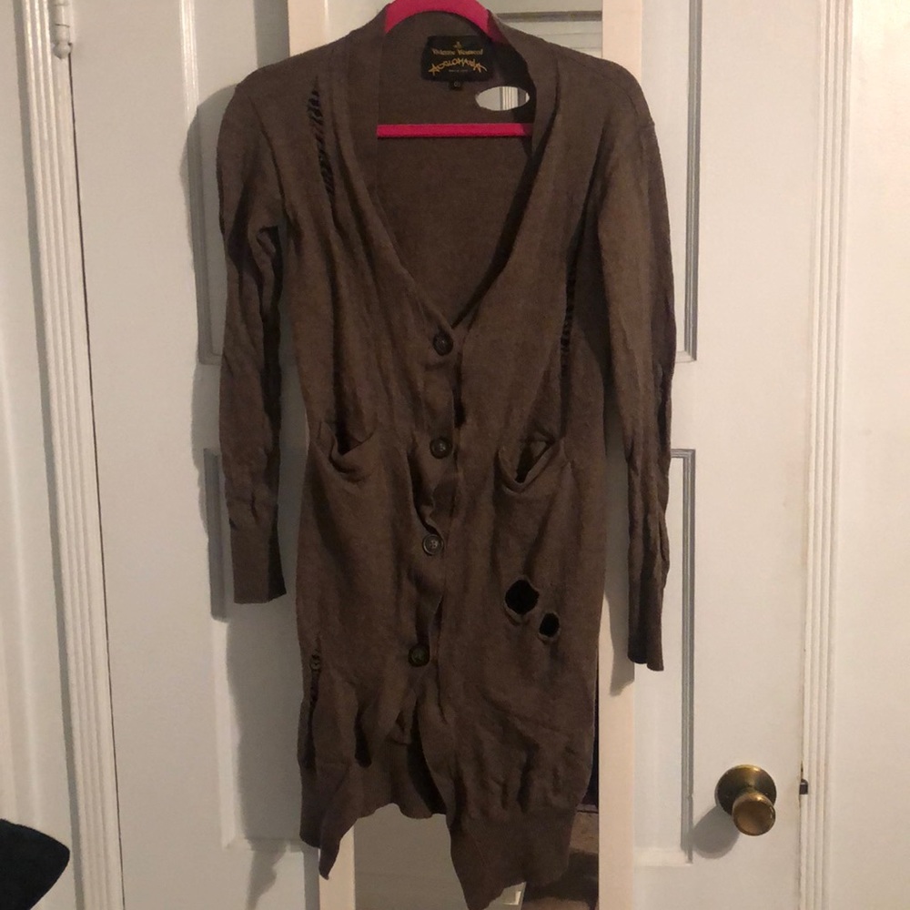 Vivienne Westwood distressed sweater